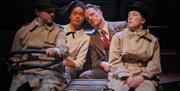 Performers of 39 Steps at Theatre by the Lake in Keswick, Lake District © Tony Bartholomew