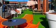 Terrace at Holiday Inn Express in Barrow-in-Furness, Cumbria