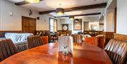 Bar breakfast area at The Kings Arms, Temple Sowerby