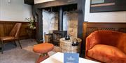 Seating area at The Kings Arms, Temple Sowerby