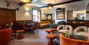 Bar and lounge area at The Kings Arms, Temple Sowerby