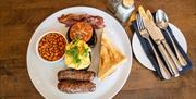 Breakfast at The Kings Arms, Temple Sowerby