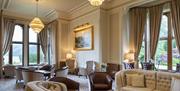 Lake View Lounge at Armathwaite Hall Hotel and Spa in Bassenthwaite, Lake District