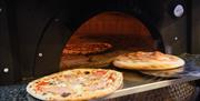 Wood Fired Pizzas at Ambleside Tap Yard in Ambleside, Lake District