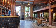 Bar and Seating Area at Ambleside Tap Yard in Ambleside, Lake District