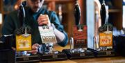 Local Beers on Tap at Ambleside Tap Yard in Ambleside, Lake District