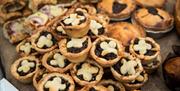 Mince Pies at Taste Cumbria Christmas in Cockermouth, Cumbria