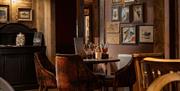 Dining room seating at The Ambleside Inn in Ambleside, Lake District