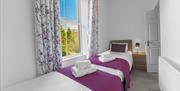 Twin bedroom at The Apartments Coniston in the Lake District, Cumbria