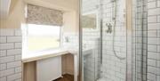 Ensuite bathroom at The Coniston Inn, Coniston, Lake District