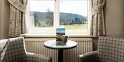 Scenic bedroom views at The Coniston Inn, Coniston, Lake District