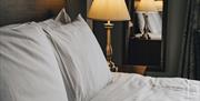 Bedroom decor at The Coniston Inn, Coniston, Lake District
