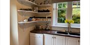 Self Catered Kitchen at The Coppice in Manesty, Lake District