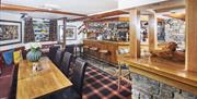 Dining Room and Bar at The Dalesman Country Inn in Sedbergh, Cumbria