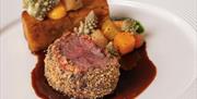 Venison at The Dalesman Country Inn in Sedbergh, Cumbria