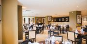 Seating and Table Settings at The Dining Room Restaurant at Daffodil Hotel & Spa in Grasmere, Lake District