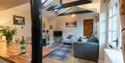 Lounge Area in The Farriers Cottage at Abbey Coach House Cottages in Windermere, Lake District