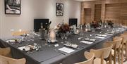 Dinner event at The Hub at The Heaning Estate in Windermere, Lake District