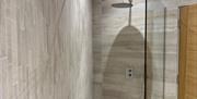 Shower room at The Hub at The Heaning Estate in Windermere, Lake District