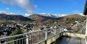 Balcony Views at The Lakelands Self-Catered Apartments in Ambleside, Lake District