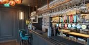 Bar at The Ro Hotel in Bowness-on-Windermere, Lake District
