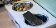 Doggie Treats and Bowls at The Salutation Inn in Threlkeld, Lake District