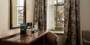 Bedroom amenities at The Swan at Grasmere in the Lake District, Cumbria