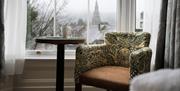 Scenic views over Ambleside from The Temperance Inn in Ambleside, Lake District
