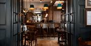 Dining room seating and bar at The Ullswater Inn in Glenridding, Lake District