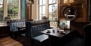 Booth seating at The Ullswater Inn in Glenridding, Lake District