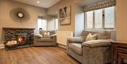 Living room in The Cottage at The Yan in Grasmere, Lake District. Photo: Paul Hearne Photography
