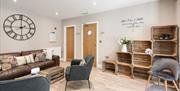 Lounge and sitting area at The Yan at Broadrayne in Grasmere, Lake District