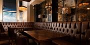 The bar area at The Temperance Inn, Ambleside