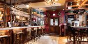 The bar at The Temperance Inn, Ambleside