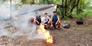 Bushcraft Fire Lighting with with Green Man Survival