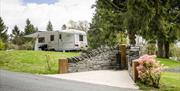 Touring caravans at Skelwith Fold Caravan Park