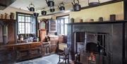 Kitchen and interiors Townend in Troutbeck, Windermere, Lake District