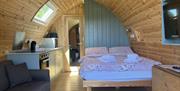 Interior at Troutbeck Camping Pods in Troutbeck, Lake District