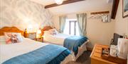 Twin Bedroom at High Greenside Bed and Breakfast in Ravenstonedale, Cumbria