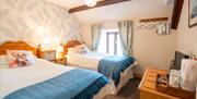 Twin Bedroom at High Greenside Bed and Breakfast in Ravenstonedale, Cumbria