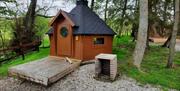 Camping Cabins at Ullswater Holiday Park in Watermillock, Lake District