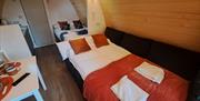 Additional Bed in a Glamping Cabin at Ullswater Holiday Park in the Lake District, Cumbria