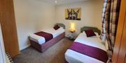Twin Bedrooms at Holiday Cottages at Ullswater Holiday Park in the Lake District, Cumbria