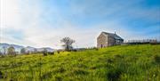 Exterior and Surrounding Fields at The Hidden Place at Ullswater Holiday Park in the Lake District, Cumbria