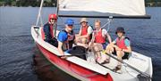 Have a go at sailing at Ullswater Yacht Club with Ullswater Sailing School