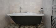 Bathtub at Victorian House Hotel in Ambleside, Lake District