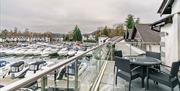 Living Space in an Apartment at Windermere Marina Village in Bowness-on-Windermere, Lake District