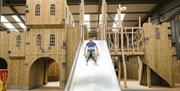 Indoor Play Areas at Walby Farm Park in Walby, Cumbria