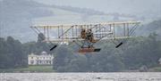 Replica Waterbird Flying over Windermere, Lake District - © Mark Wright