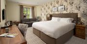 Double bedroom at The Waterhead Inn in Ambleside, Lake District